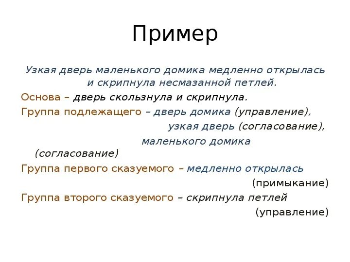 Грамматическое значение словосочетаний. Скрипнула дверь. Как продолжить предложение дверь скрипнула и. Смысл словосочетания ордынский выход