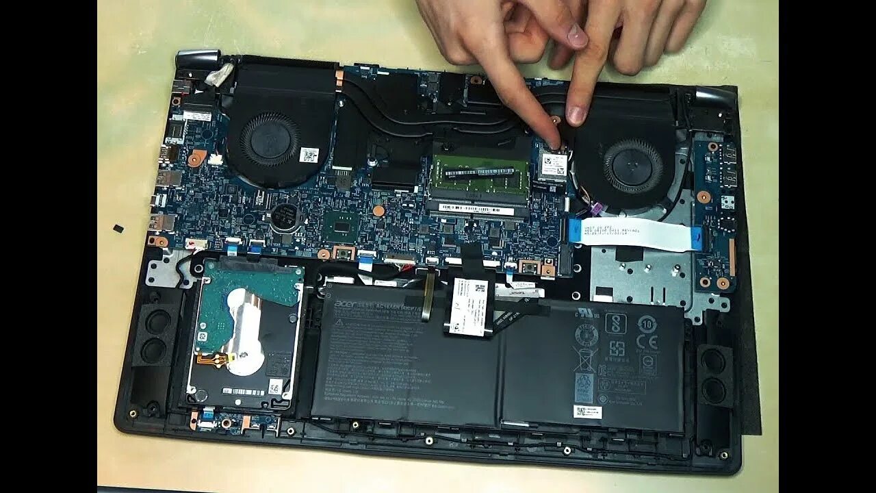 How to Disassemble Acer Nitro 5 AN515 Laptop or Sell it. - YouTube