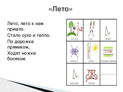 Мнемотаблицы С Картинками.