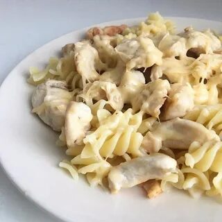 Куриные макароны