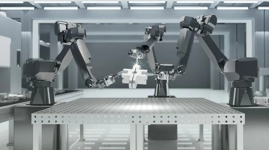 Адаптированный робот. Abagy robotic systems. адаптивные роботы abagy. интеллектуальные промышленные роботы. линия промышленного робота.