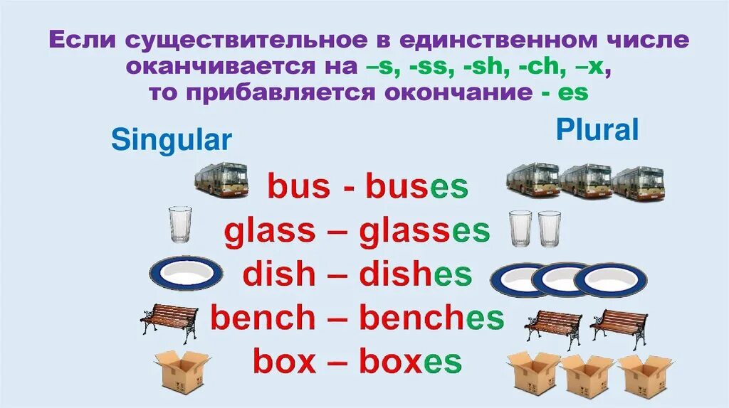 New множественное число