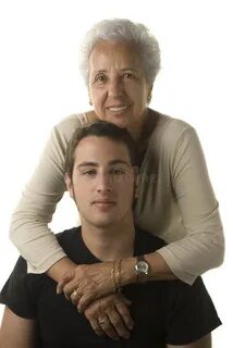 Hugging his grandma видео