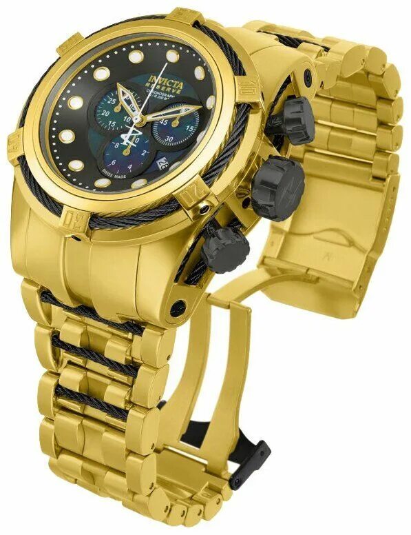 Invicta часы мужские оригинал. Часы Инвикта болт. Наручные часы Invicta Bolt Zeus. Часы Invicta Bolt Zeus Gold. Invicta Reserve Chronograph часы.