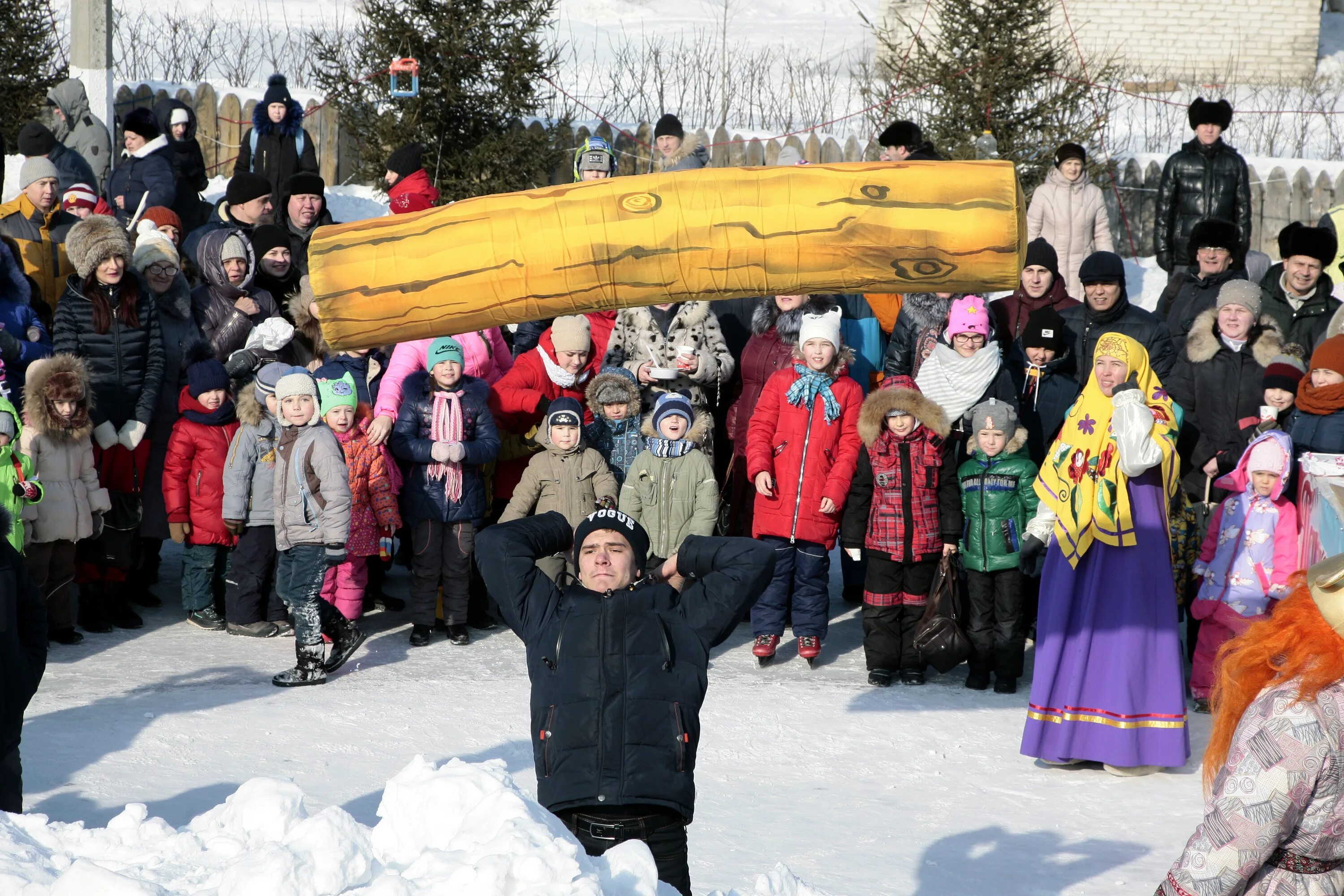 Масленица в дендропарке