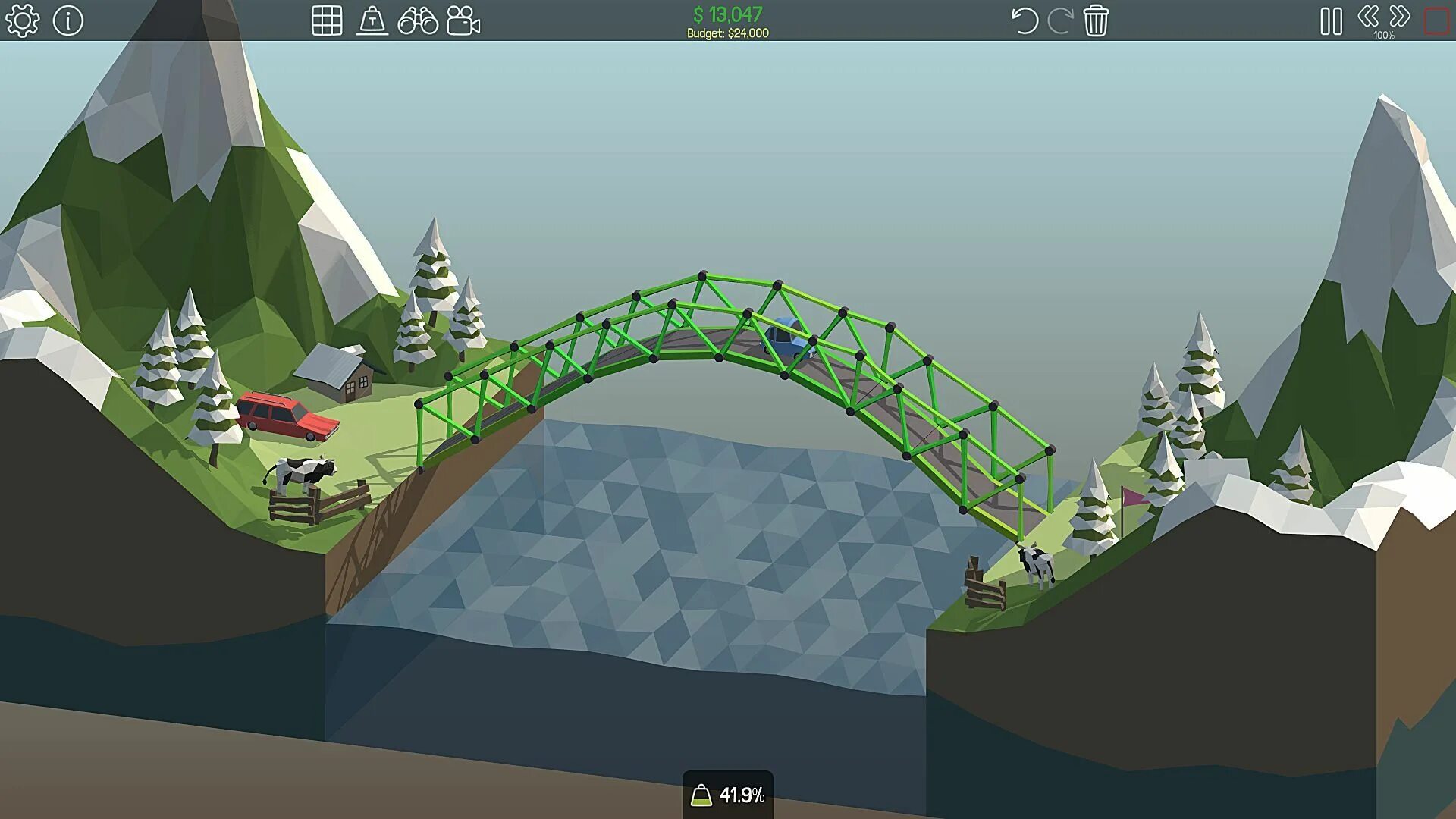 Poly Bridge 1-6. Мосты Poly Bridge. Альпийские Луга 1-8 Poly Bridge. Poly Bridge 1-8. Level 2 8