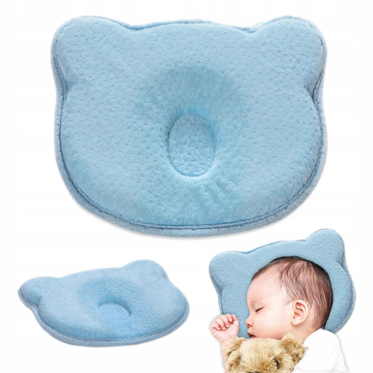 Какую подушку выбрать ребенку. Ортопедическая подушка для новорожденных при кривошее. Ортопедическая подушка при кривошее грудничка. Ортопедическая подушка для новорожденных для исправления кривошеи. Подушка с дыркой для новорожденных.