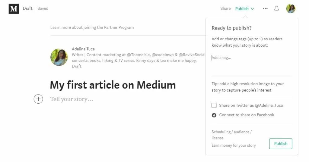 Medium com article