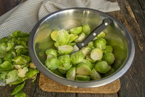 Вкусная брюссельская капуста на сковороде рецепт