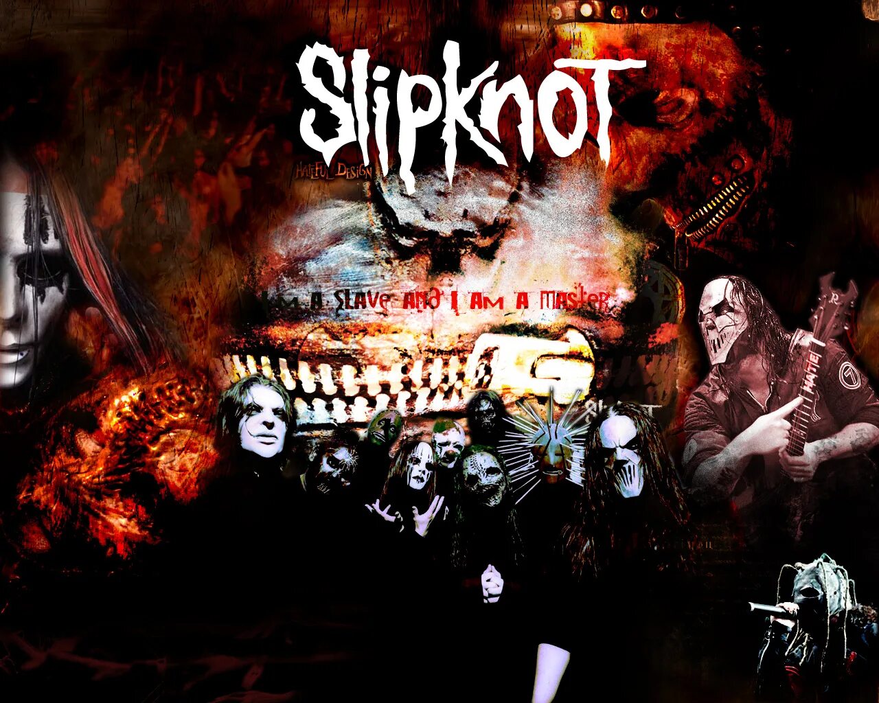 Slipknot wait. Slipknot на рабочий стол андроид.