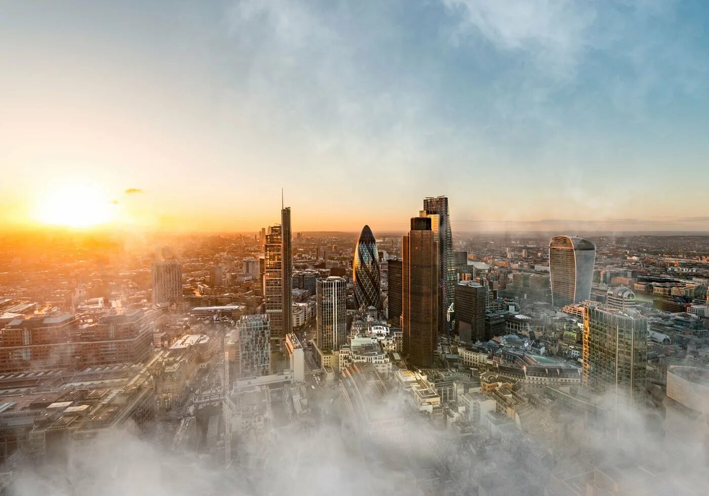 Over the city. Sunrise over the city. early morning sunrise city. city over. protective field over the city.
