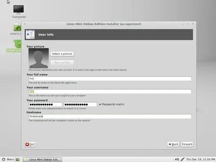 Linux mint требования