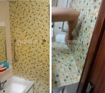 Дизайн ванной самоклеющимися панелями