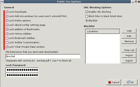 Link blocked