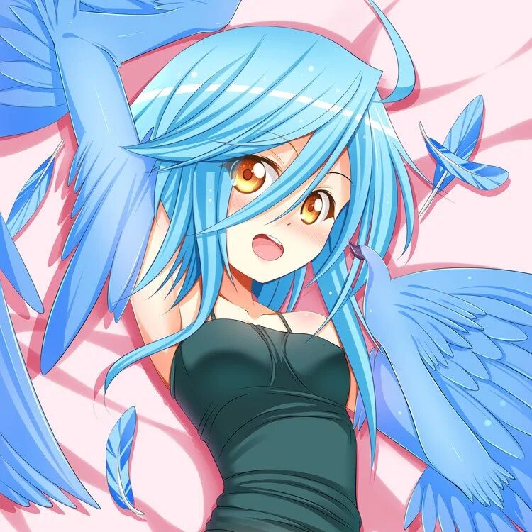 Шаблон папи папи. Папи monster musume. musume monster паппи.