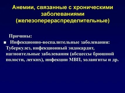 Лечение хронических инфекций
