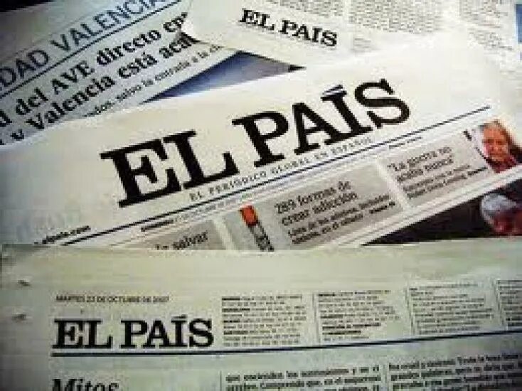 La el pais. Газеты Испании. El pais газета Испании. Старая испанская газета. Издание el país фото.