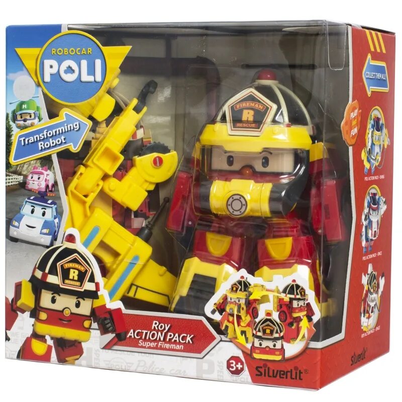 Трансформер Poli Рой 10см. Робокар Поли игрушки Рой. Робокар Поли игрушка Silverlit. Robocar Poli трансформер баки (10см) 83308. Купить игрушку робокары