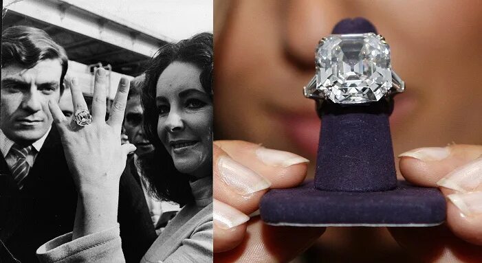 Elizabeth Taylor - Famous Engagement Rings Famous engagement rings, Celebrity en