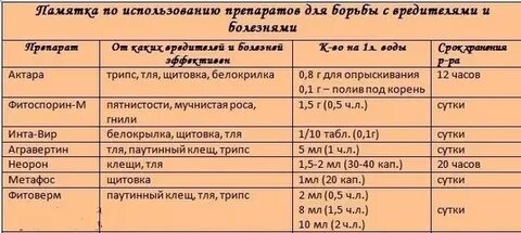 Препарат от болезни и вредителей