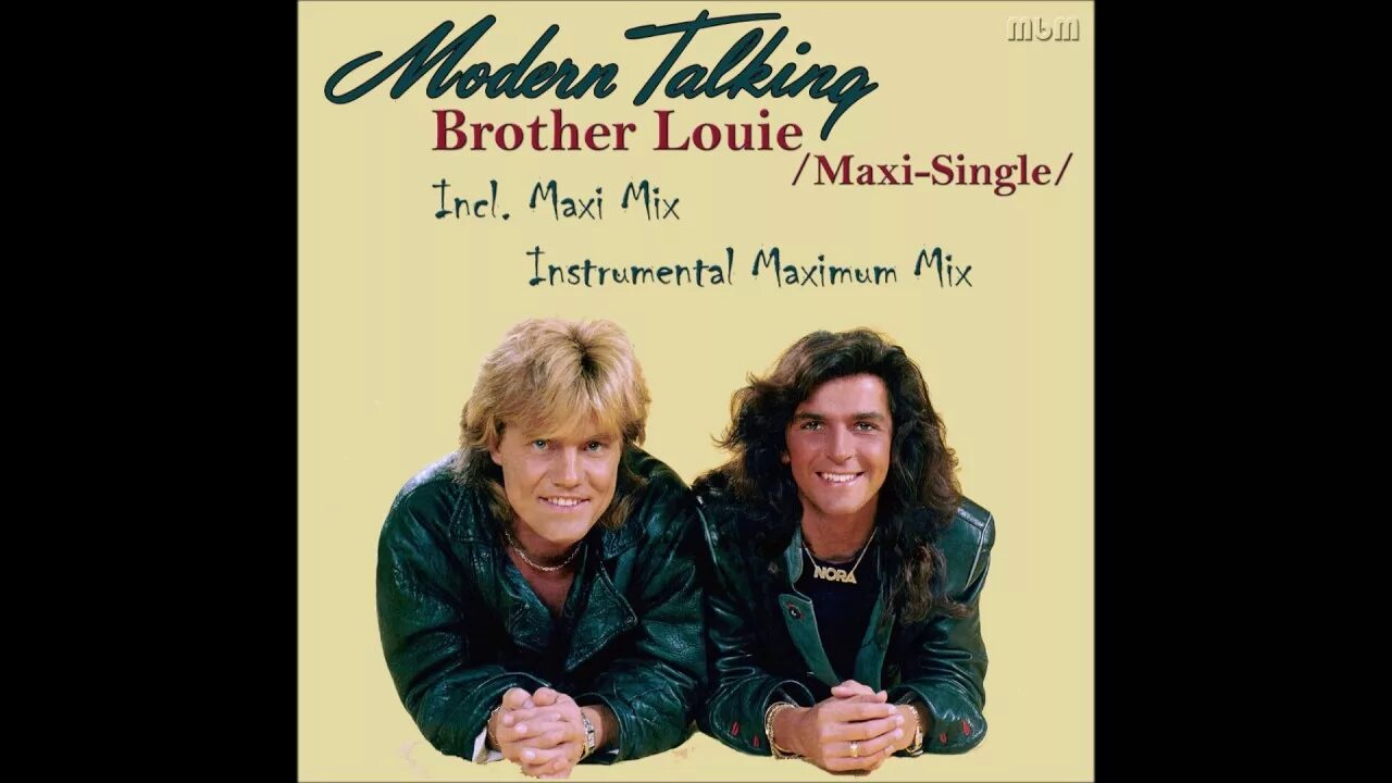 Слушать модерн токинг братец. Modern talking братец Луи Луи. Modern talking brother. Modern talking brother Louie обложка. Modern talking brother Louie 1986.