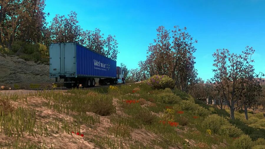 Мод даль. Ats mods. weather 2.1 ats. spring valley mod. атс моды трава.