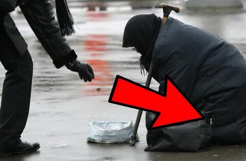 Почему просят милостыню