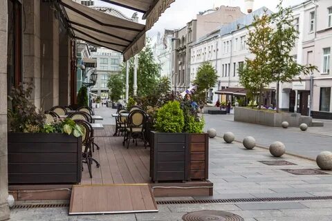 Рестораны с верандами в центре москвы