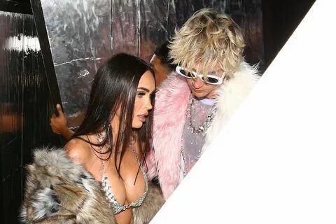 MEGAN FOX and Machine Gun Kelly Leaves Beyonce’s Birthday Party in Bel Air ...