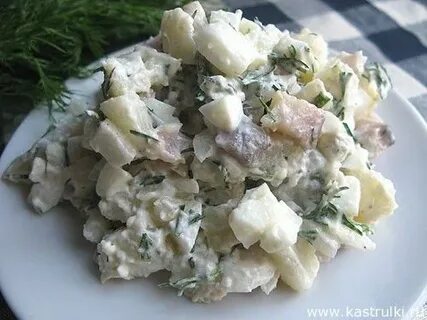 Салат селедка картошка зеленый горошек