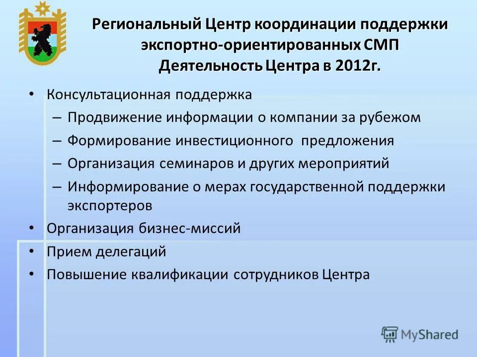 Центр координации поддержки экспортно ориентированных. Центр координации поддержки экспортно ориентированных. Презентация предпринимательство в тюмени. Презентация центра поддержки экспорта татарстана. Центр поддержки экспорта брянской области.