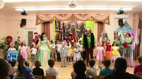 Спектакль детский сад видео
