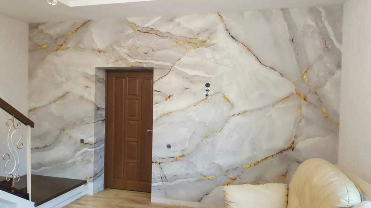 Гибкий мрамор для стен фото Art-and-Stone.ru