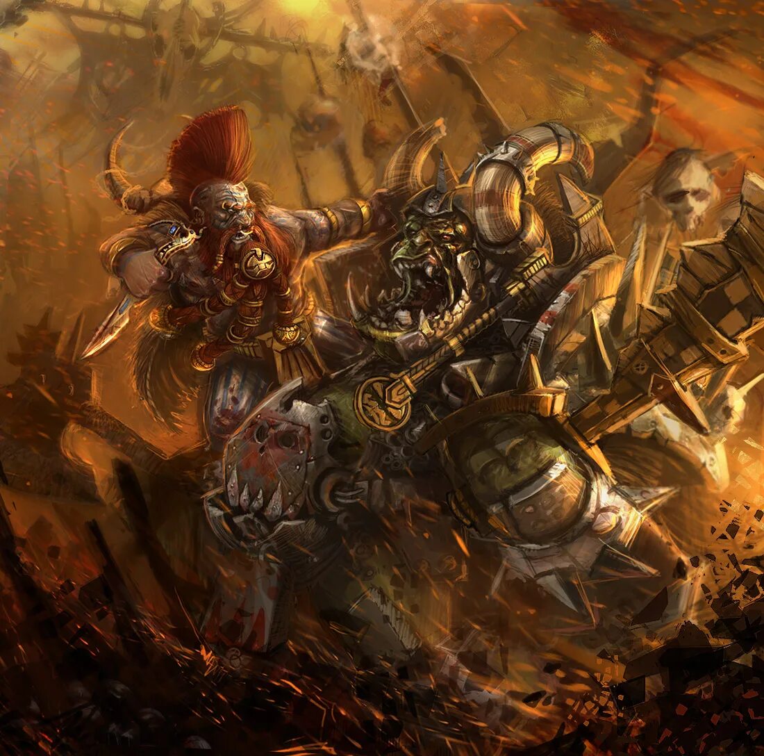 Warhammer dwarfs