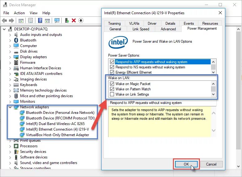 Сетевой адаптер Intel® i219-v Ethernet. Intel(r) Ethernet connection (2) i219-v. Intel Ethernet connection i219-v. Intel i219-v.