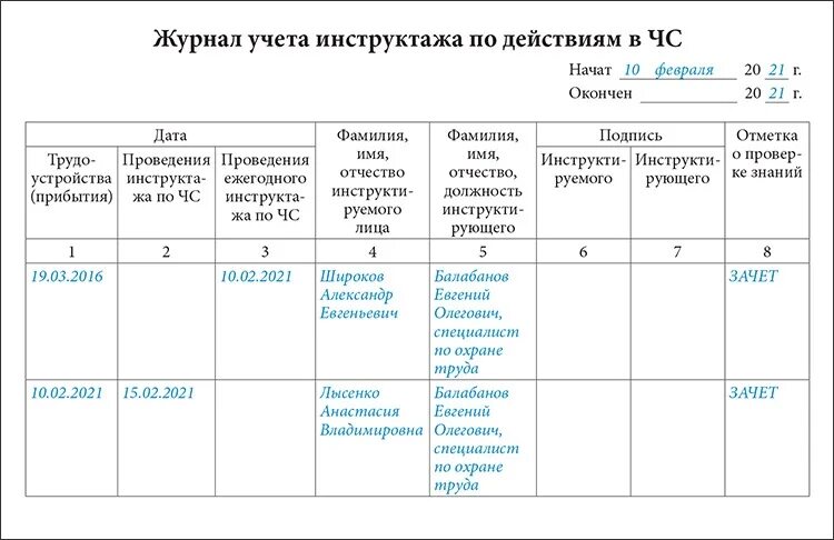 Журнал учета инструктажей по чрезвычайным ситуациям. Заполнение журнала инструктажа по ЧС. Журнал учета инструктажа по действиям в чрезвычайных ситуациях 2023. Журнал проведения инструктажа по го и ЧС.