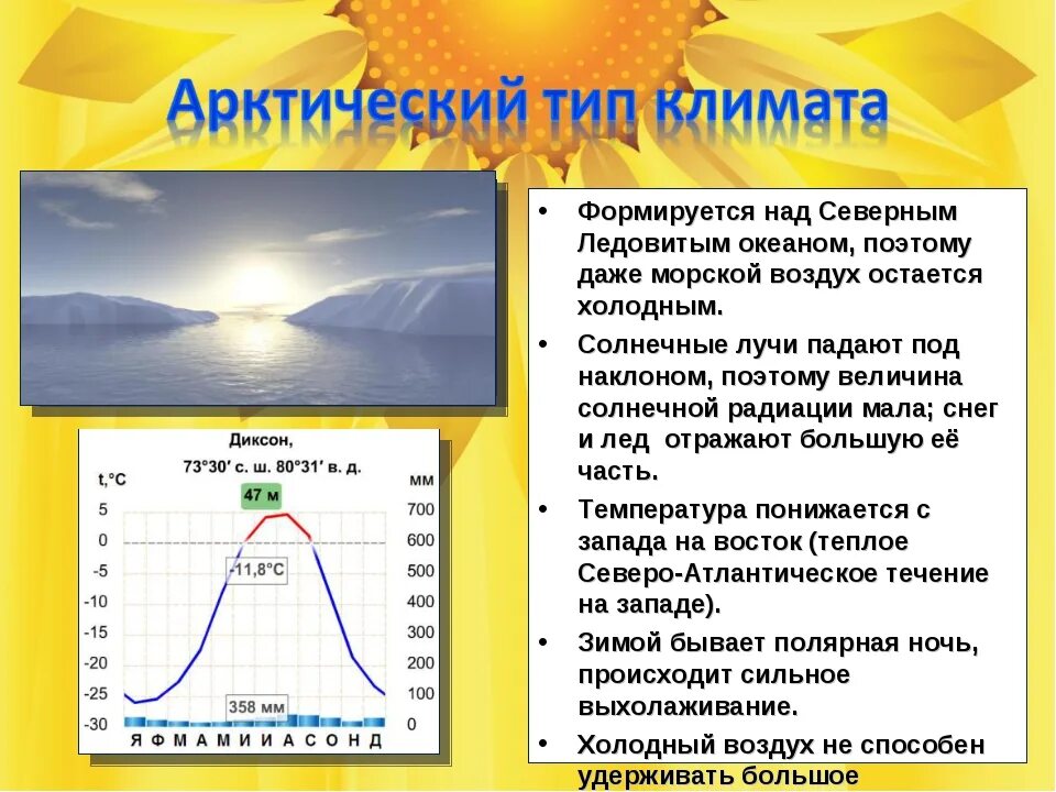 Чем отличается морской воздух. Арктический Тип климата. Типы климата России. Климат типы климата. Тип климата в Арктике.