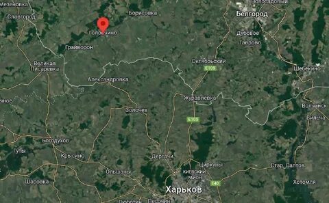 Головчино белгородская область расстояние