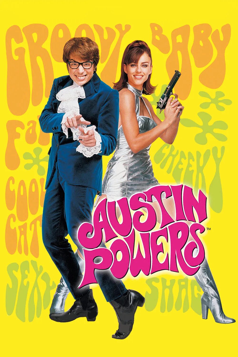 Человек загадка международного масштаба. Austin powers: international man of mystery, 1997. остин пауэрс: человек-загадка международного масштаба (1997). остин пауэрс: человек-загадка международного масштаба постер. остин пауэрс человек-загадка фильм 1997.