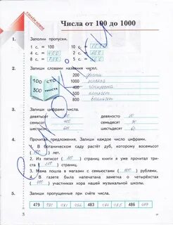 Год по математике 3 класс рудницкая