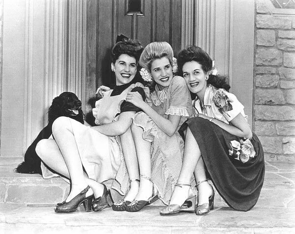 Сестры Эндрюс. Патти сестры Эндрюс. Лаверн Эндрюс. The Andrews sisters в старости.