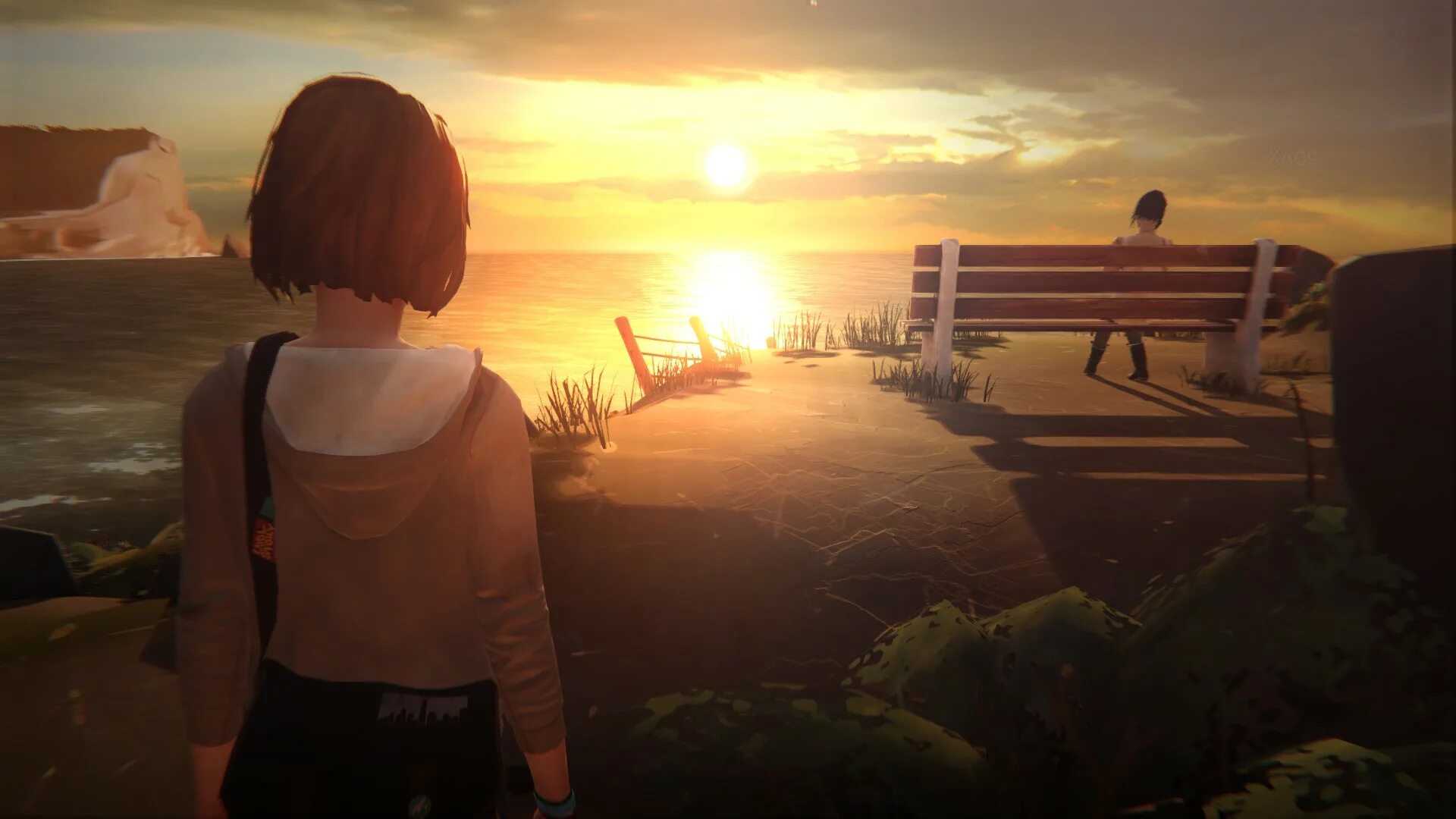 Life is behind. Маяк Аркадия Бэй. Life is Strange шторм у маяка. Life is Strange Маяк.