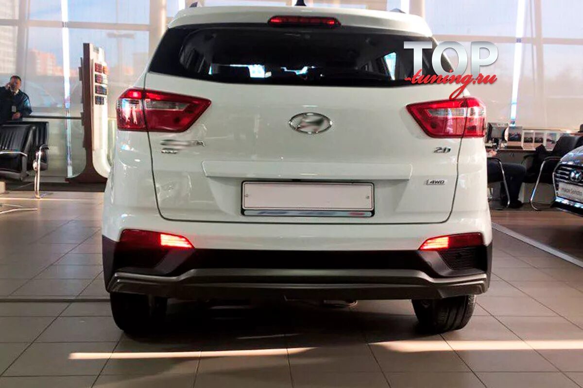 Накладка бампера задняя hyundai creta 1. Задние накладки бампера крета. Накладка на задний бампер hyundai creta. Задние накладки бампера крета. Накладки на бампер на хендай крета.