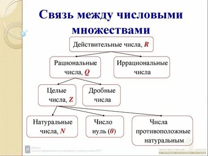 Тема виды чисел