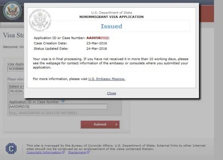 Status issued