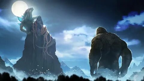 Kong Hollow Earth Monster Battle? 
