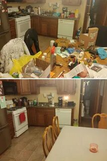 Кухня после уборки