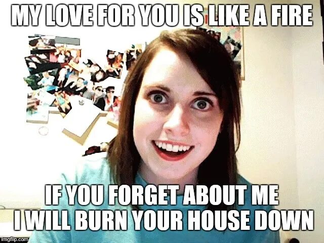 Overly attached girlfriend. Мем девочка с зубами. Overly attached girlfriend meme. Overly attached girlfriend или Laina Walker.