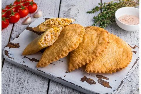 Чебуреки с тыквой и луком