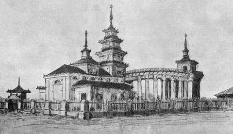 Хошеутовский хурул астраханская область